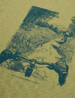Pure Cotton Nature Graphic T-Shirt