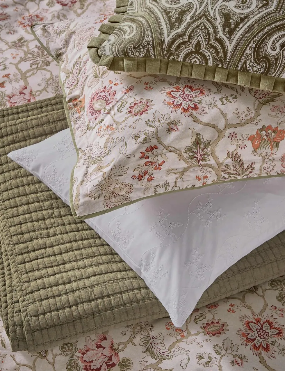 Pure Cotton Nora Quilted Throw