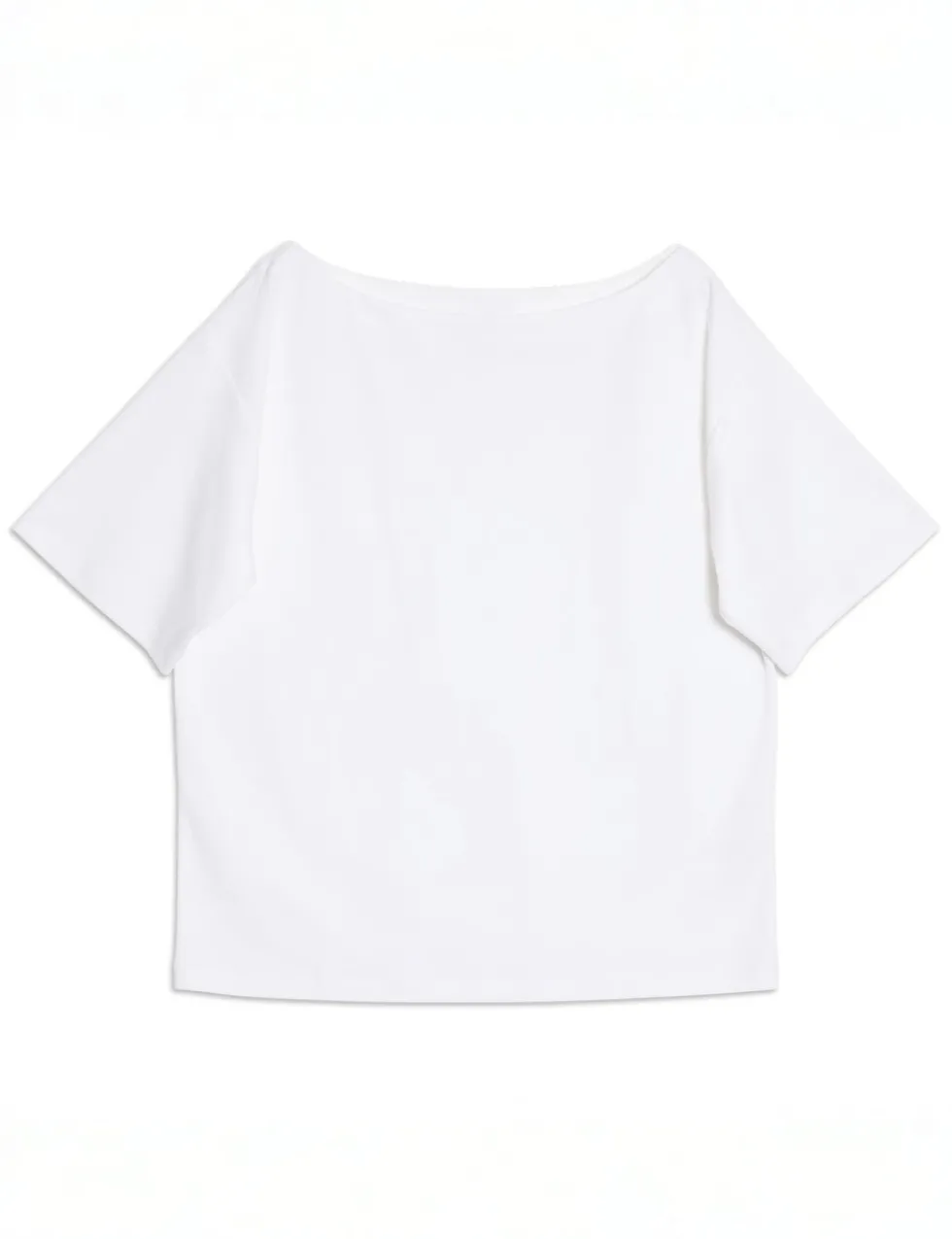 Pure Cotton Off The Shoulder T-Shirt