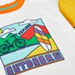 Pure Cotton Outdoors Graphic T-Shirt (1-12 Yrs)