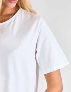 Pure Cotton Oversized Maternity T-Shirt