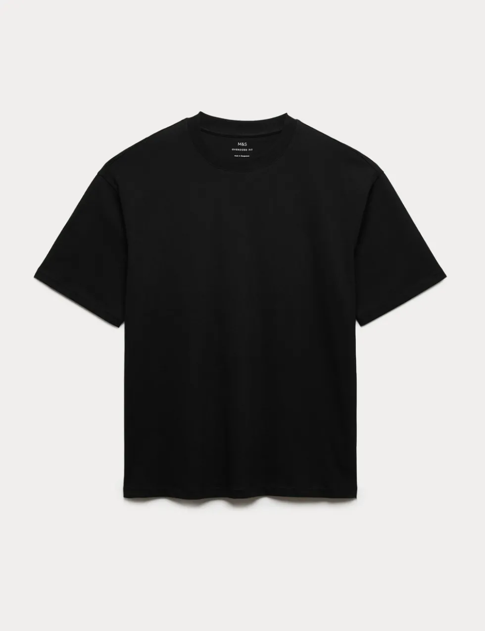 Pure Cotton Oversized Midweight T-Shirt