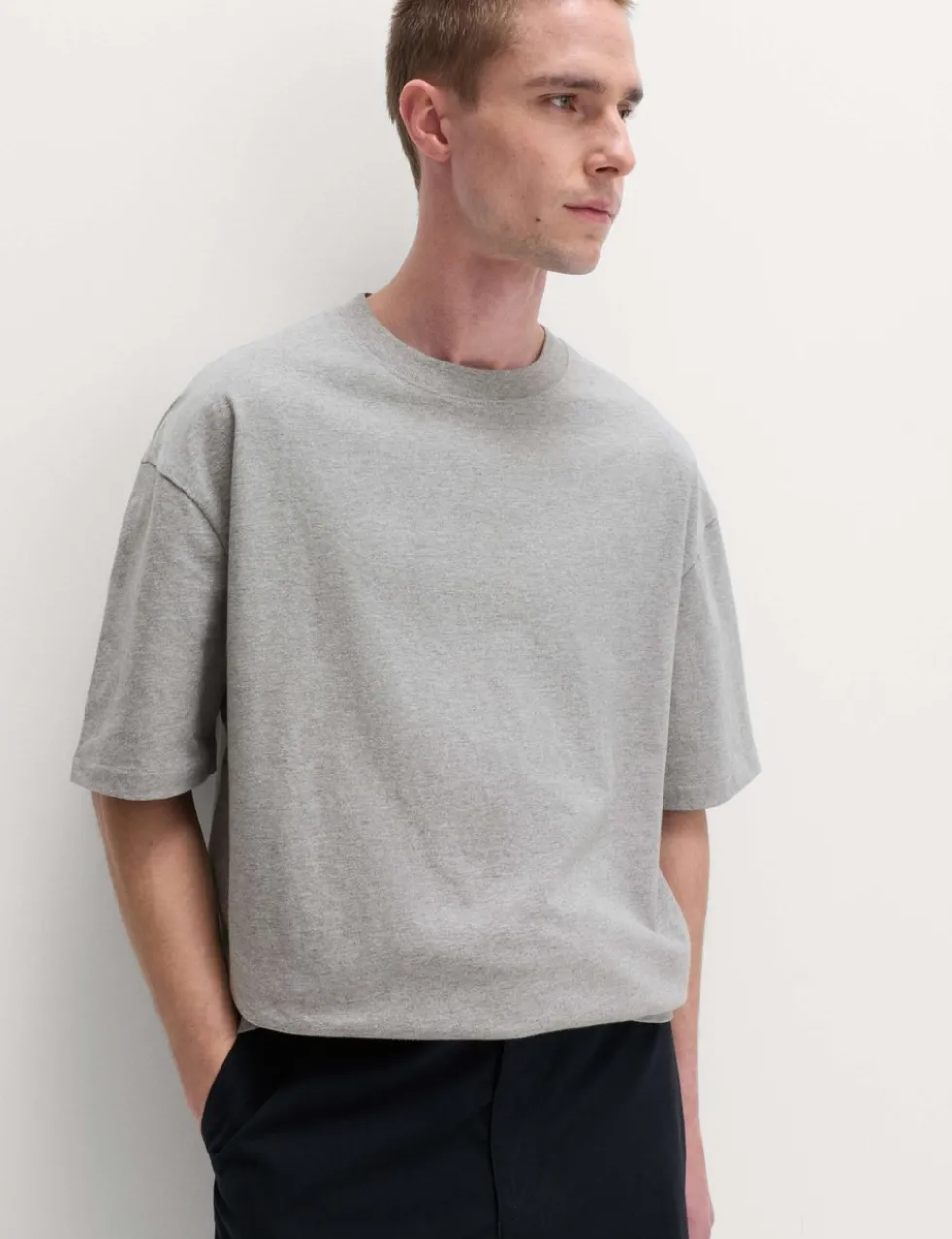 Pure Cotton Oversized Midweight T-Shirt