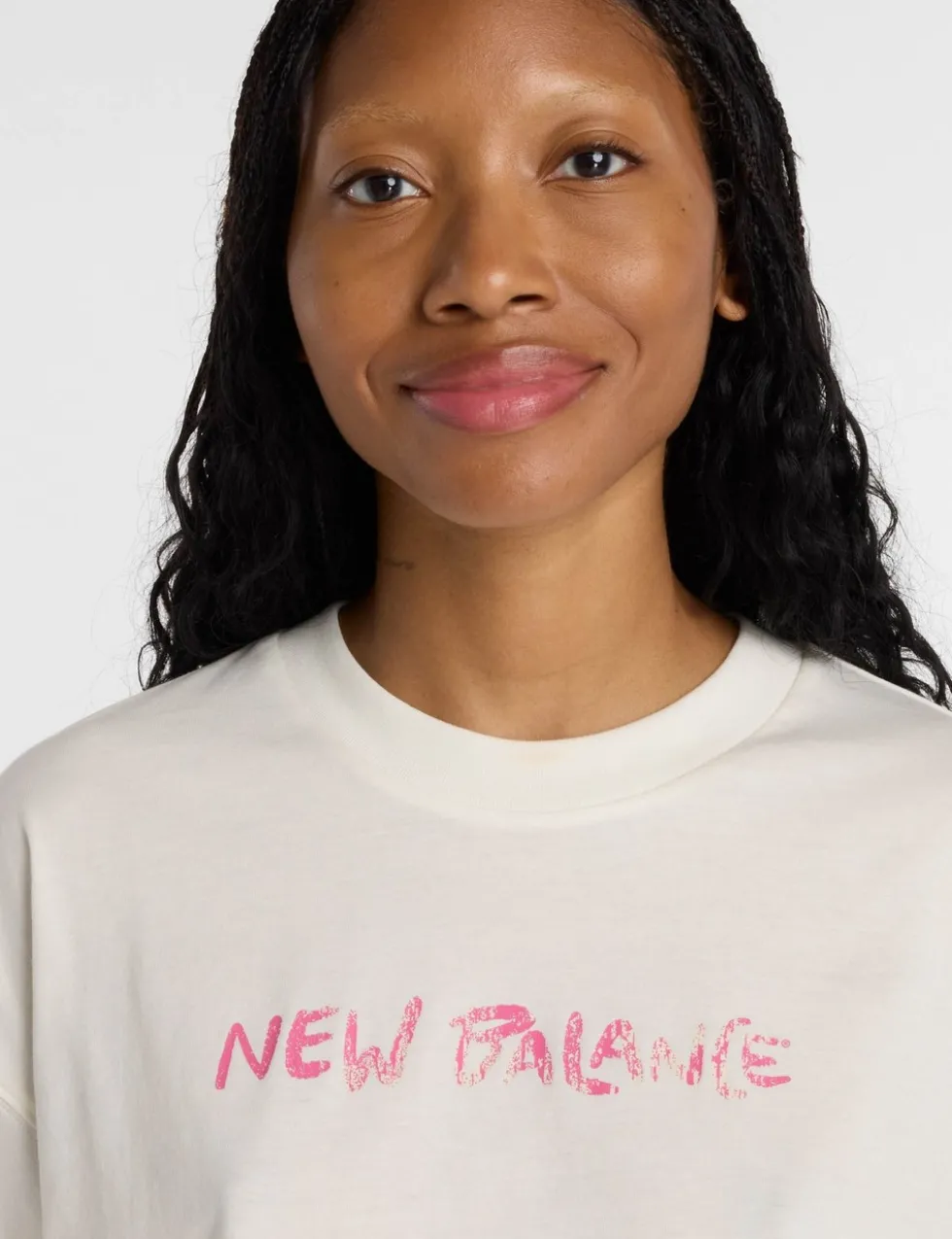 Pure Cotton Oversized Script Graphic T-Shirt