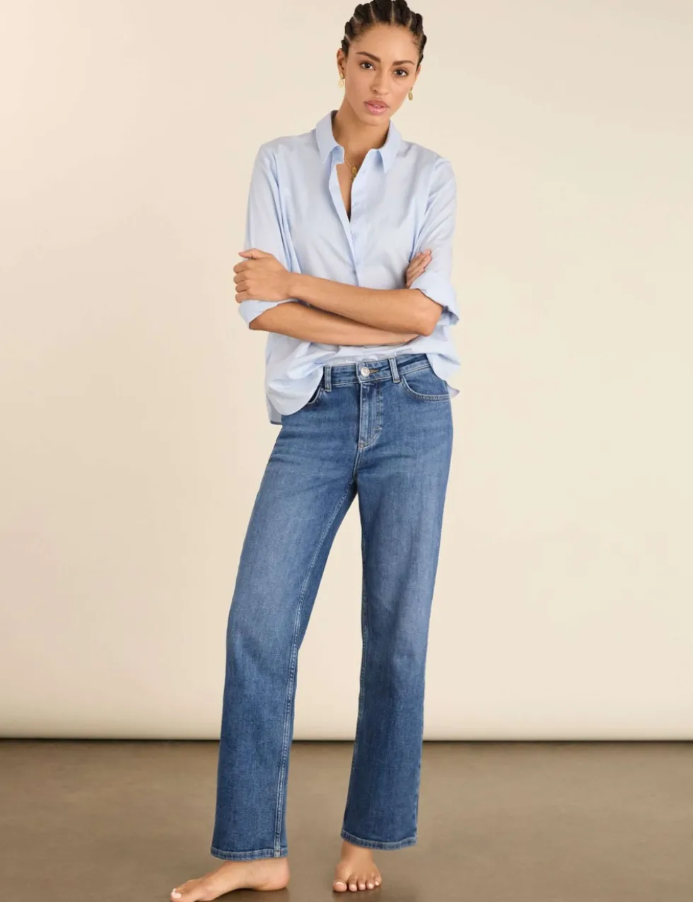Pure Cotton Oversized Shirt