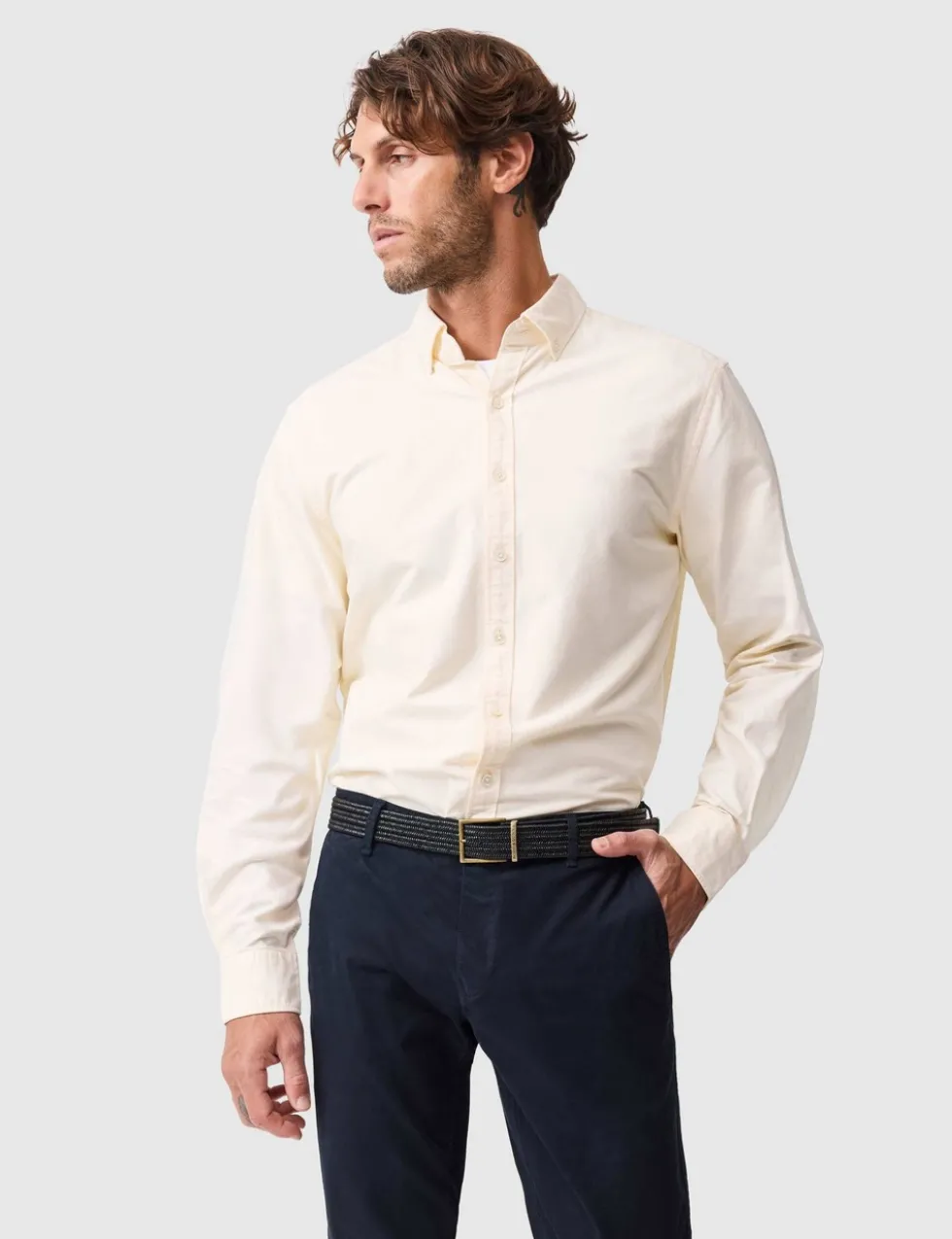 Pure Cotton Oxford Shirt