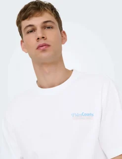 Pure Cotton Palm Courts T-Shirt
