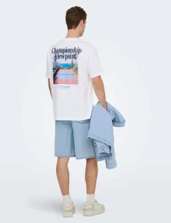Pure Cotton Palm Courts T-Shirt