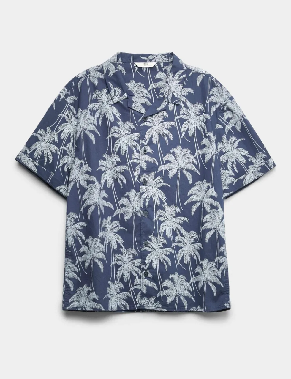 Pure Cotton Palm Tree Print Shirt (6-16 Yrs)