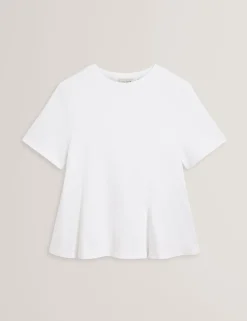 Pure Cotton Panel Detail Top