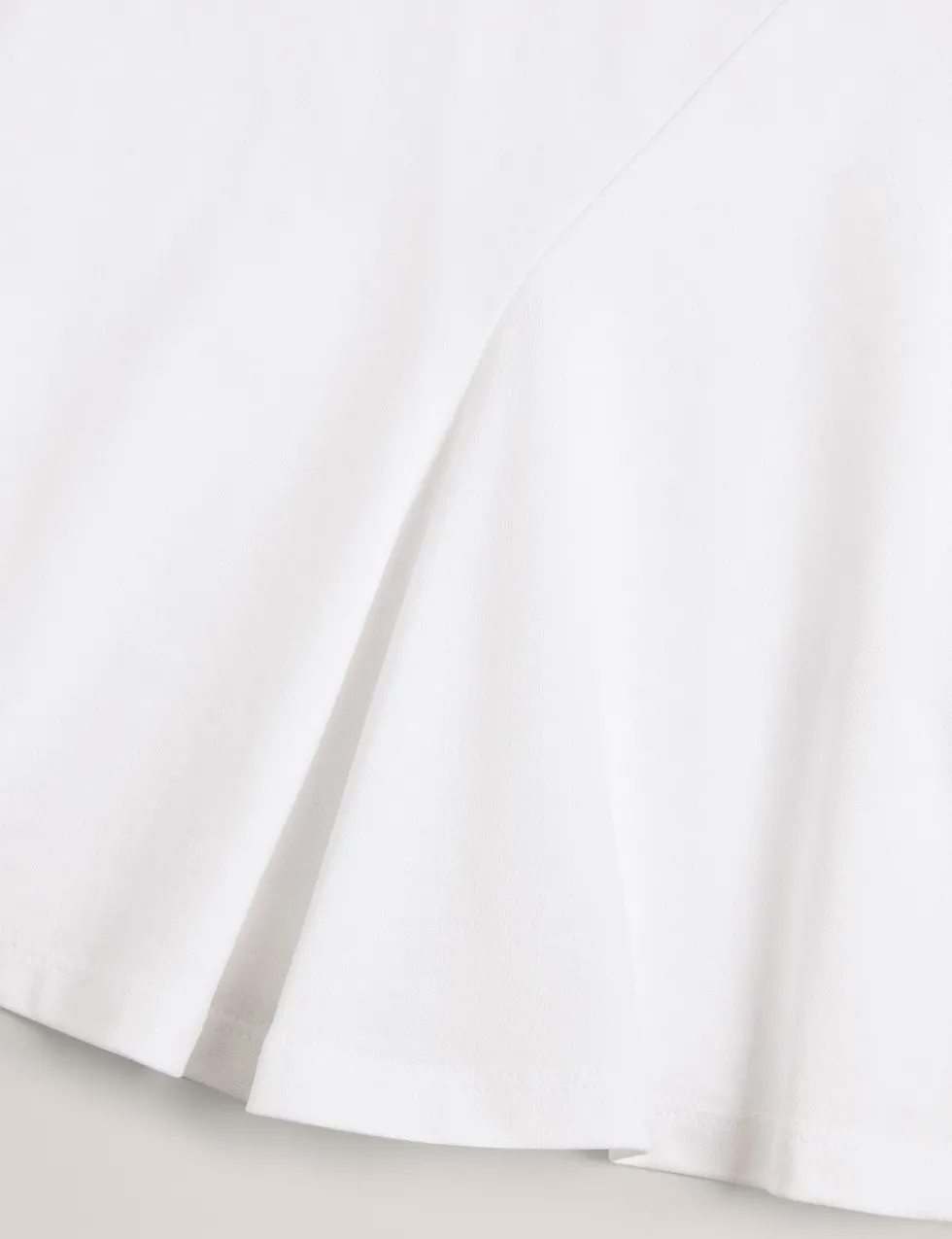 Pure Cotton Panel Detail Top