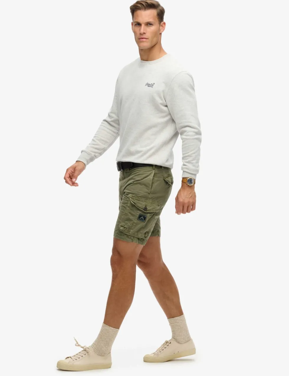 Pure Cotton Parachute Shorts