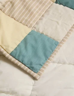 Pure Cotton Patchwork Bedspread