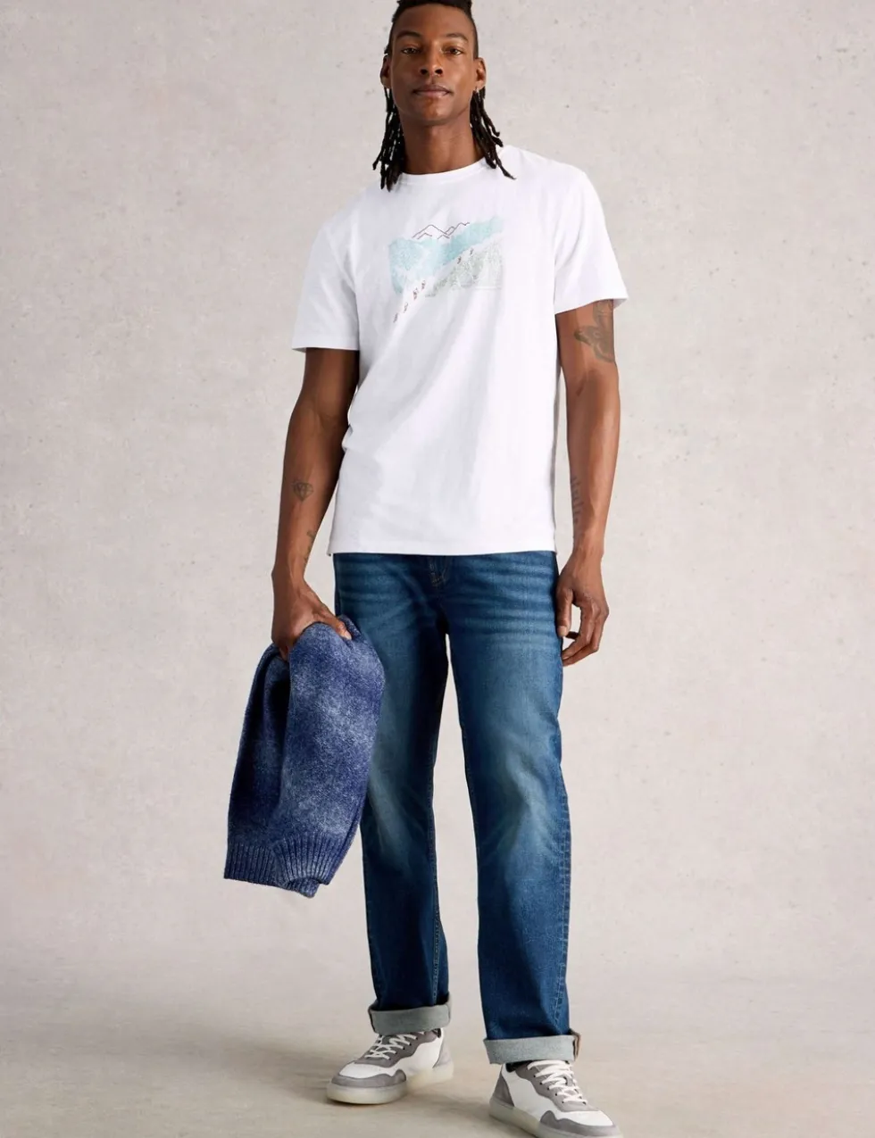 Pure Cotton Pedal Graphic T-Shirt