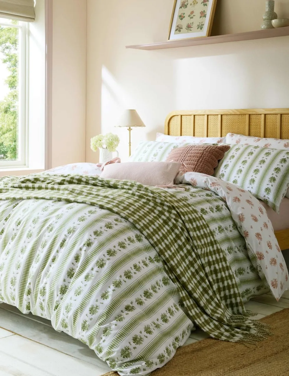 Pure Cotton Pensham Striped Bedding Set