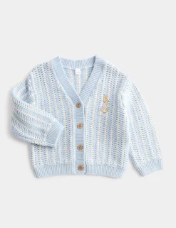 Pure Cotton Peter Rabbit™ Cardigan (0-3 Yrs)