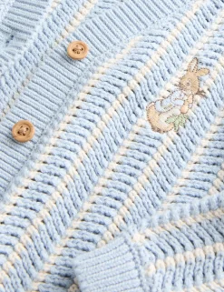 Pure Cotton Peter Rabbit™ Cardigan (0-3 Yrs)