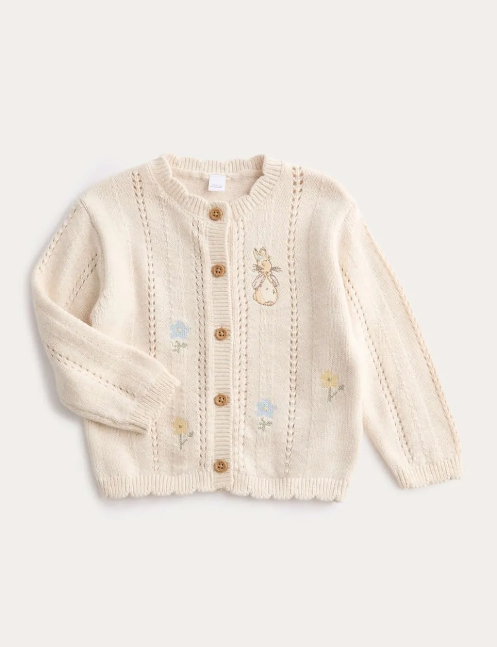 Pure Cotton Peter Rabbit Cardigan (0-3 Yrs)