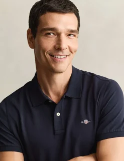 Pure Cotton Piqué Polo Shirt