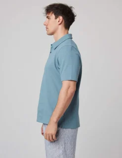 Pure Cotton Pique Polo Shirt