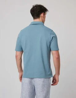 Pure Cotton Pique Polo Shirt