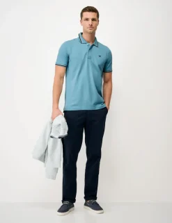 Pure Cotton Pique Polo Shirt