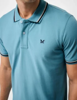Pure Cotton Pique Polo Shirt