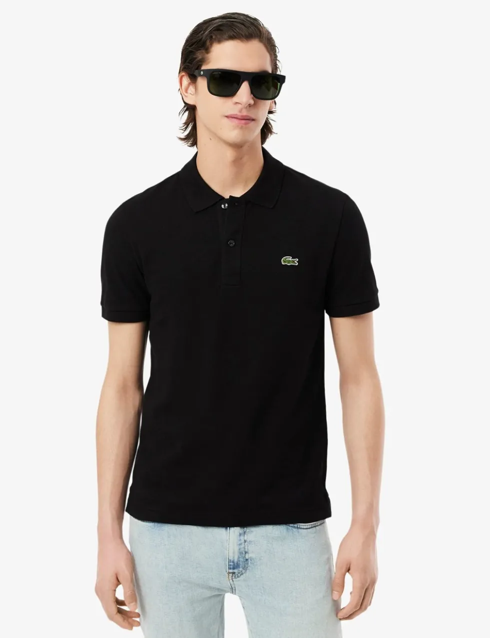 Pure Cotton Pique Polo Shirt