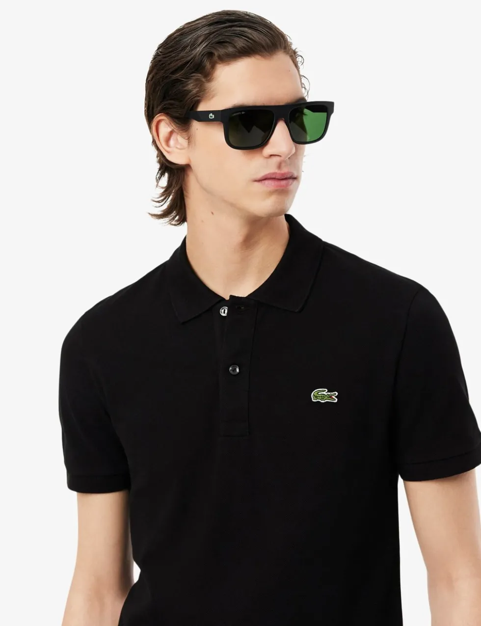 Pure Cotton Pique Polo Shirt