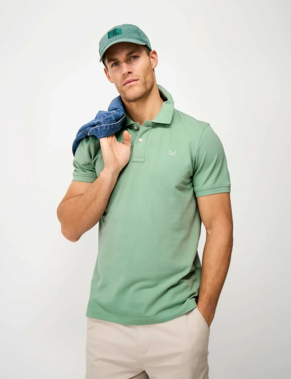 Pure Cotton Pique Polo Shirt