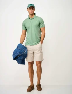 Pure Cotton Pique Polo Shirt