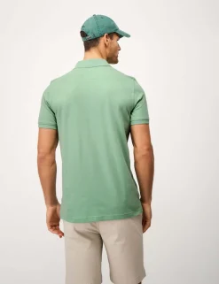 Pure Cotton Pique Polo Shirt
