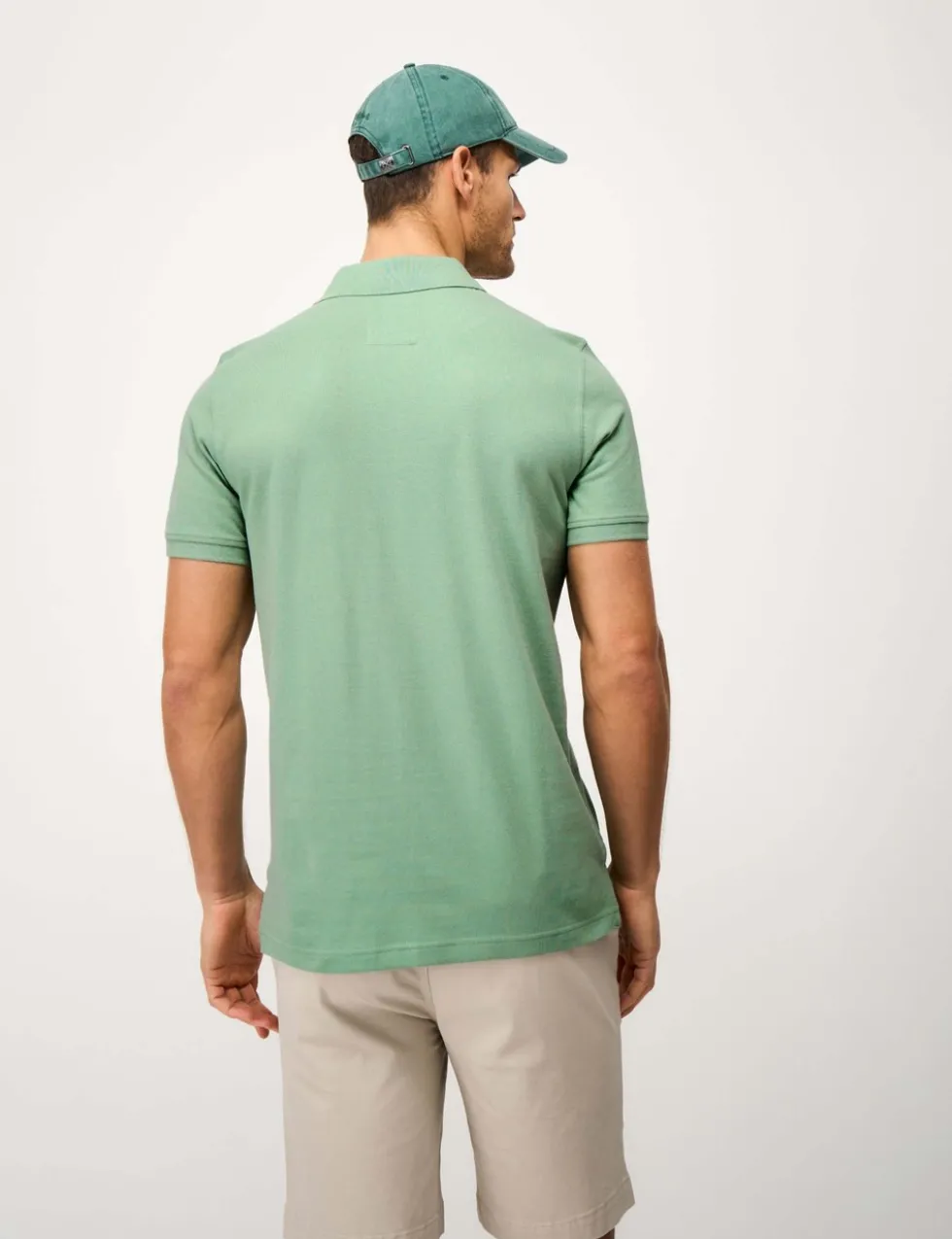 Pure Cotton Pique Polo Shirt
