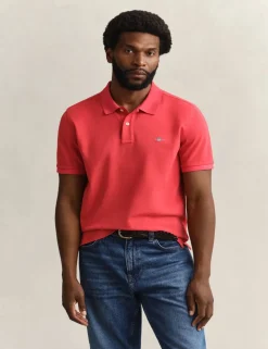 Pure Cotton Pique Polo Shirt