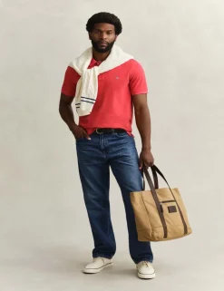Pure Cotton Pique Polo Shirt