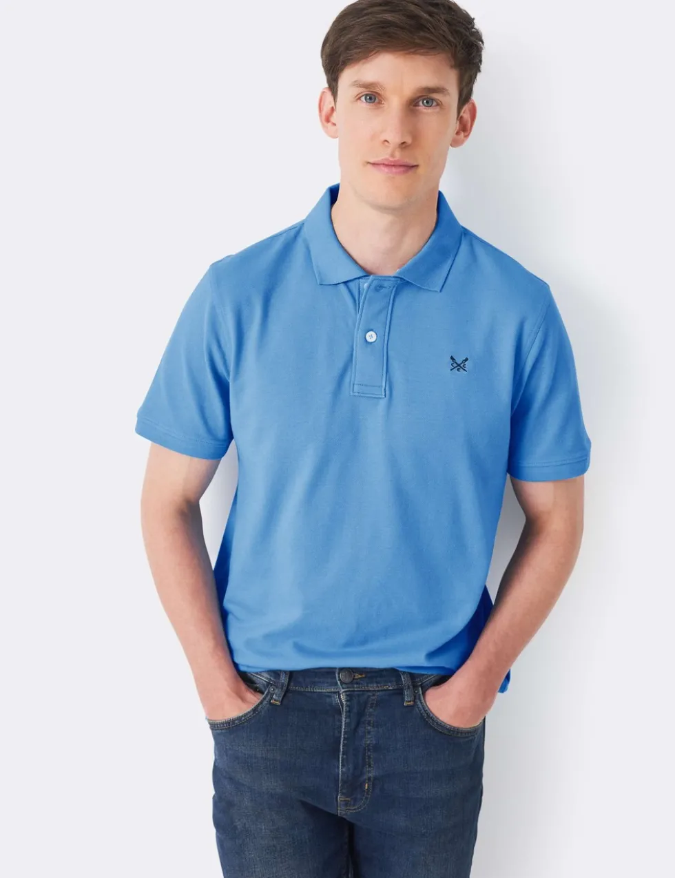 Pure Cotton Pique Polo Shirt