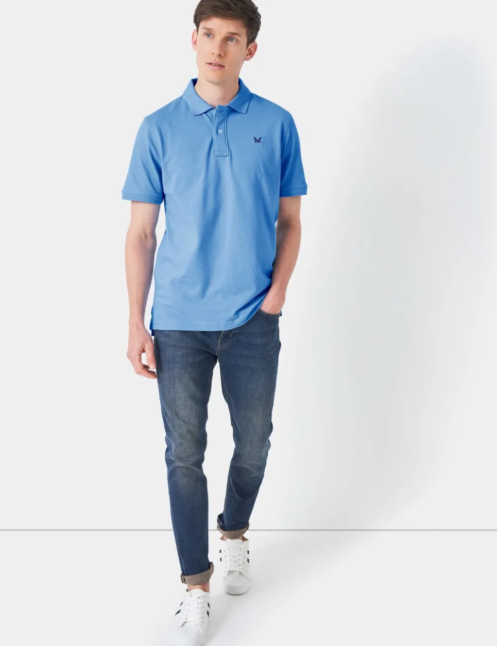 Pure Cotton Pique Polo Shirt