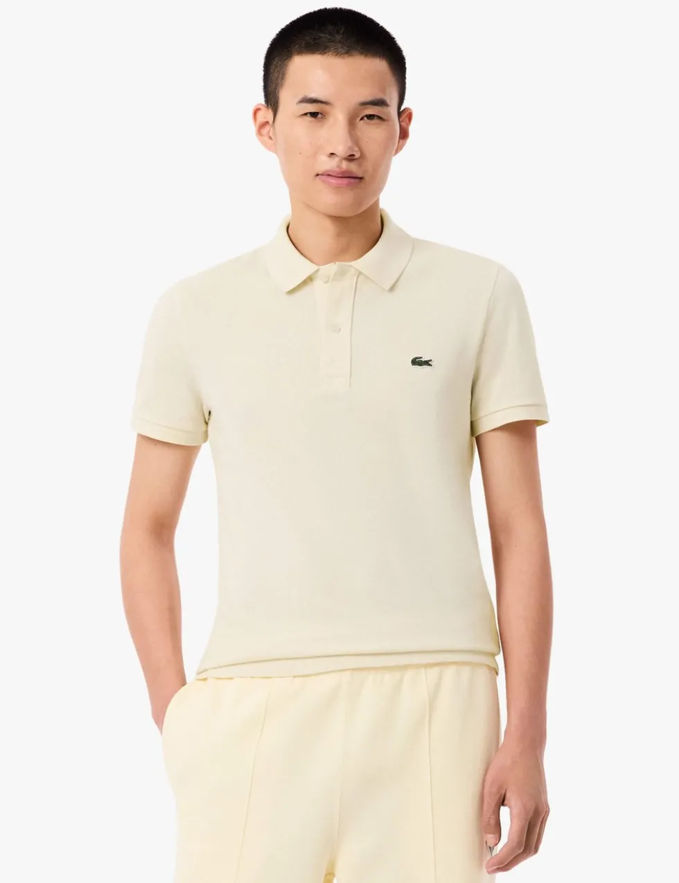 Pure Cotton Pique Polo Shirt