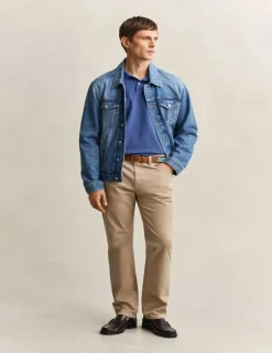 Pure Cotton Pique Polo Shirt