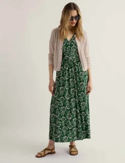 Pure Cotton Pointelle Relaxed Cardigan