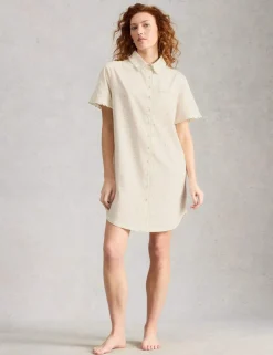 Pure Cotton Polka Dot Nightshirt