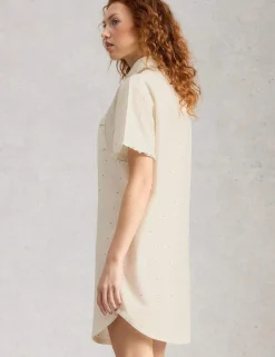 Pure Cotton Polka Dot Nightshirt