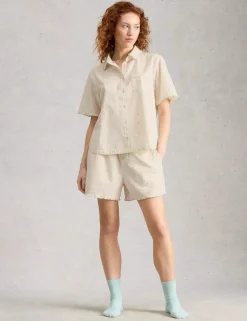 Pure Cotton Polka Dot Pyjama Shorts