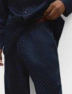 Pure Cotton Polka Dot Pyjama Set
