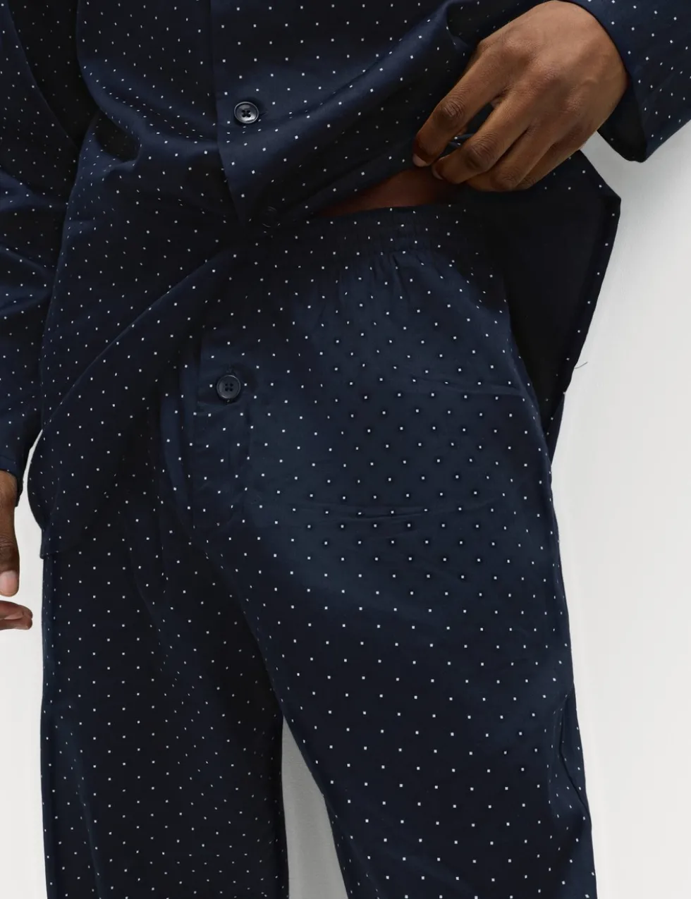 Pure Cotton Polka Dot Pyjama Set