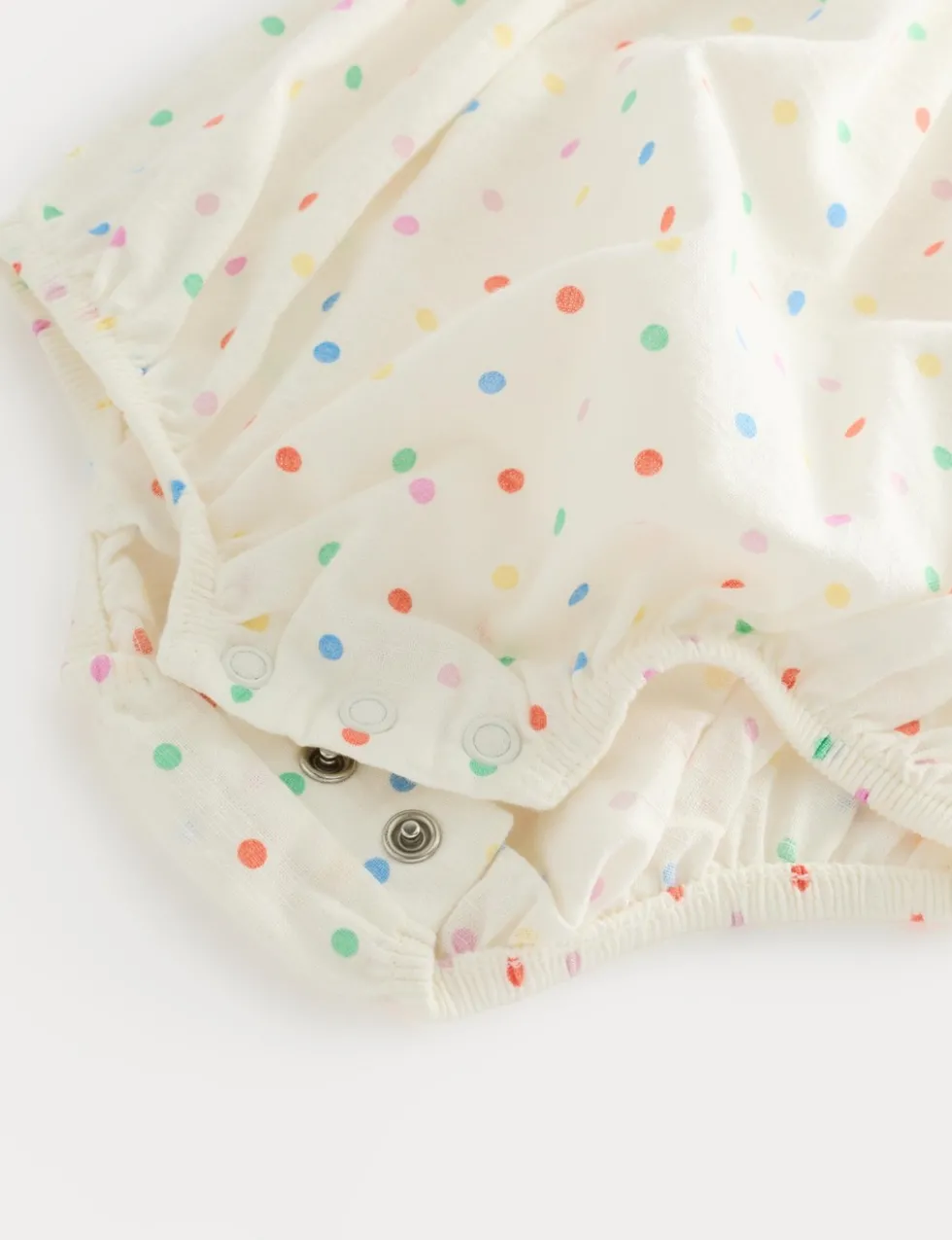 Pure Cotton Polka Dot Romper (0-2 Yrs)