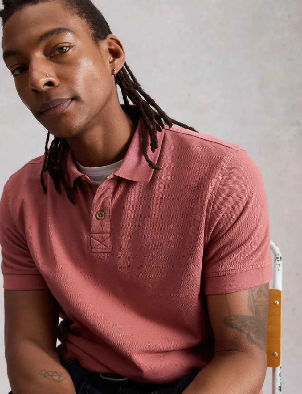 Pure Cotton Polo Shirt