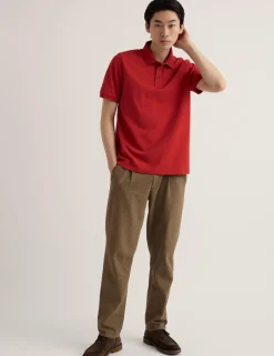 Pure Cotton Polo Shirt