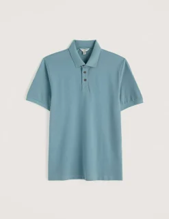 Pure Cotton Polo Shirt
