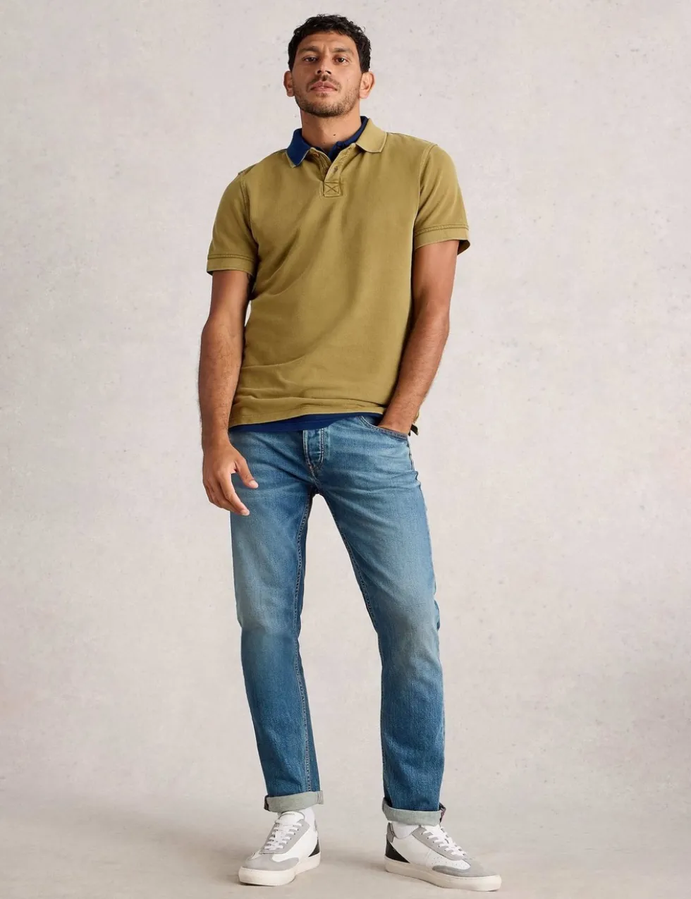 Pure Cotton Polo Shirt